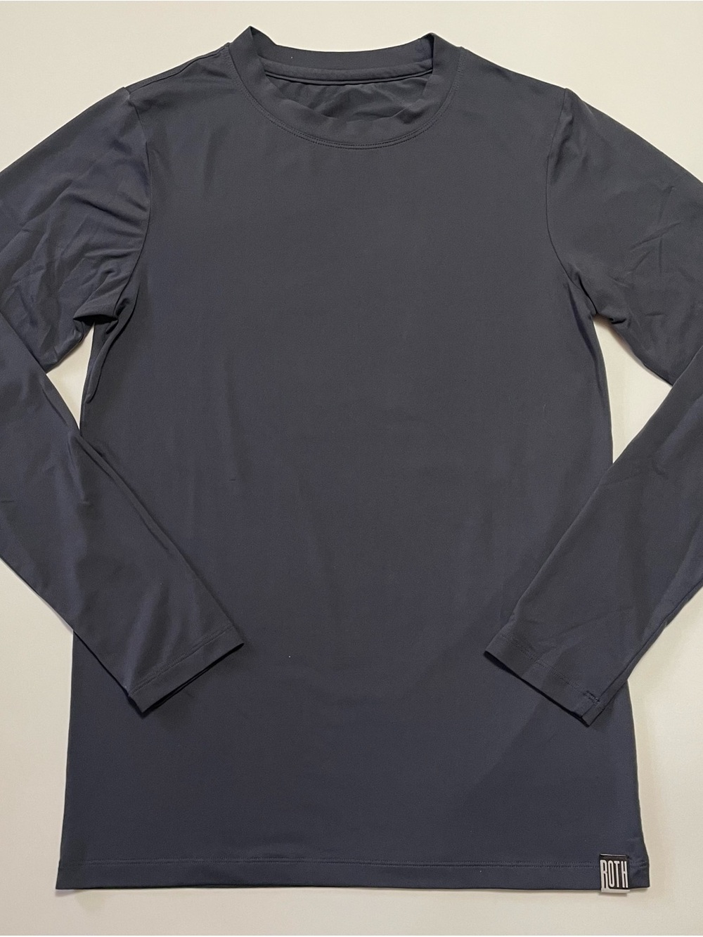 Rothco Men's Long Sleeve Crew Neck Shirt - Gray XS - Picture 2 of 6